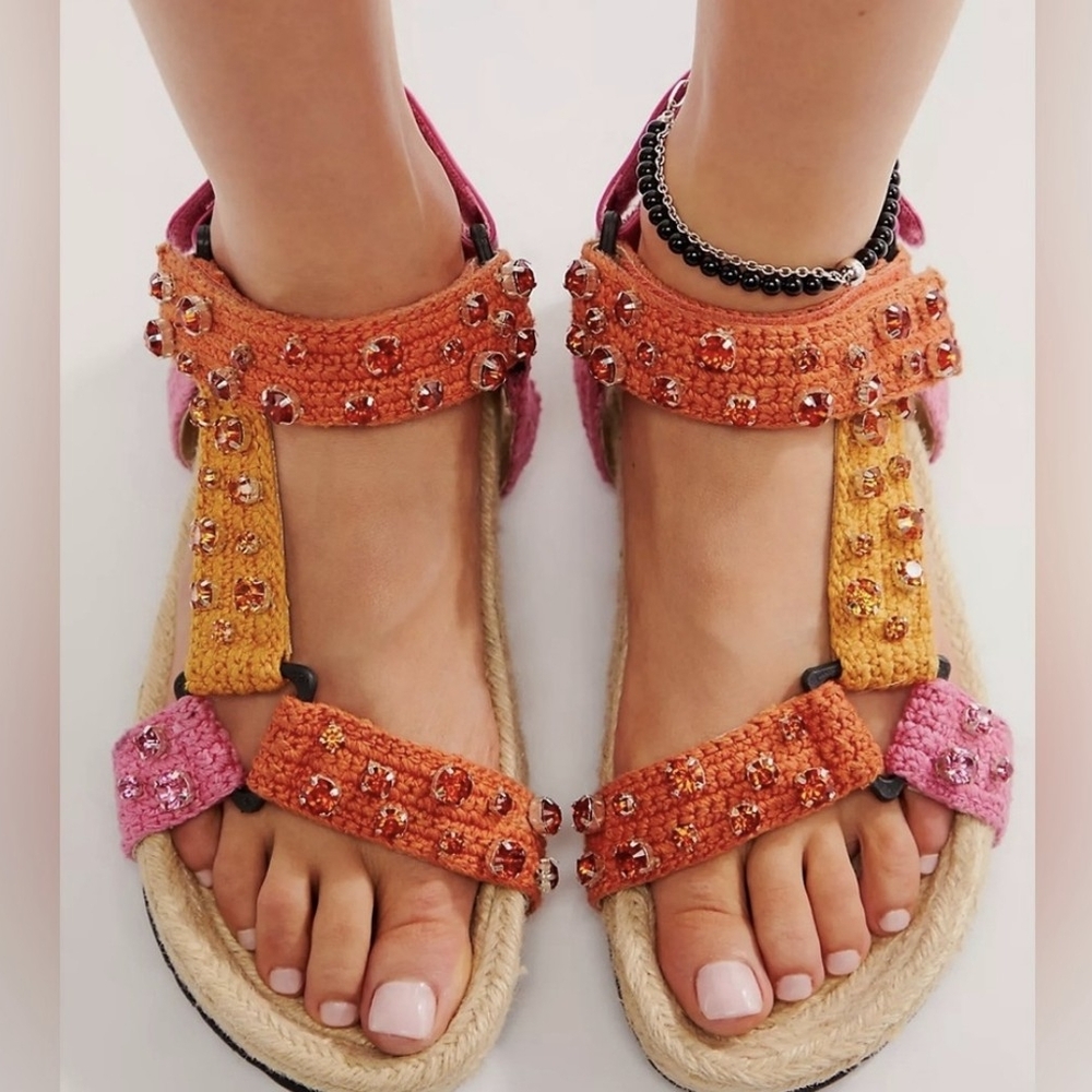 Free people Malibu Sunset Sandals size EU 39